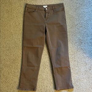Maurice’s Brown cropped Jeans